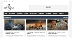Desktop Screenshot of pet-select-shop.com