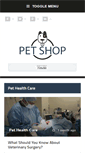 Mobile Screenshot of pet-select-shop.com